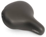 Urban XL bicycle saddle - black (workshop packaging)