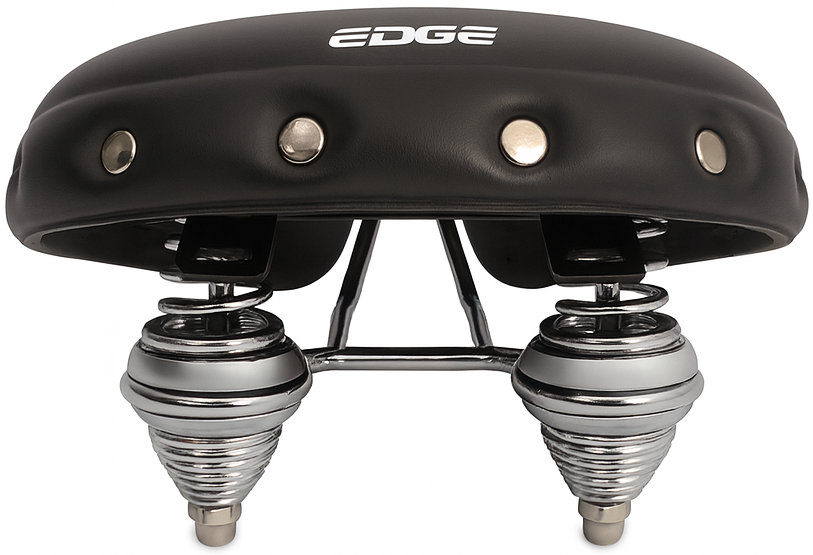 Urban XL bicycle saddle - black (workshop packaging)