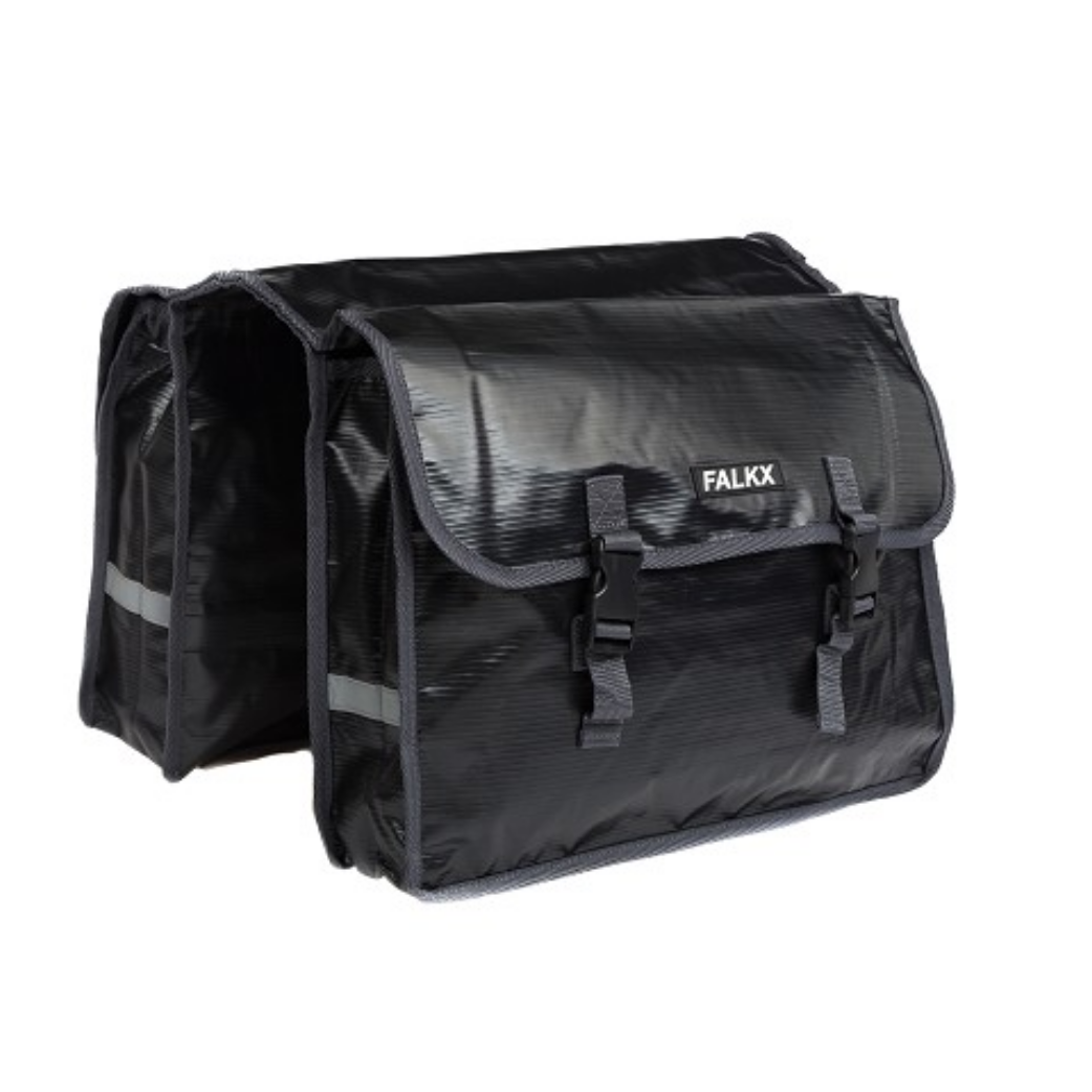 Falkx FALKX Black Bull Tas Bisonyl zwart dubbel 24L