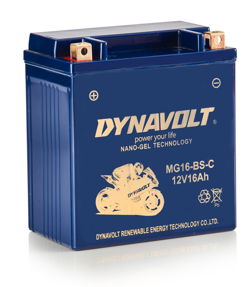 Dynavolt Battery MG16-BS-C (YTX16-BS)