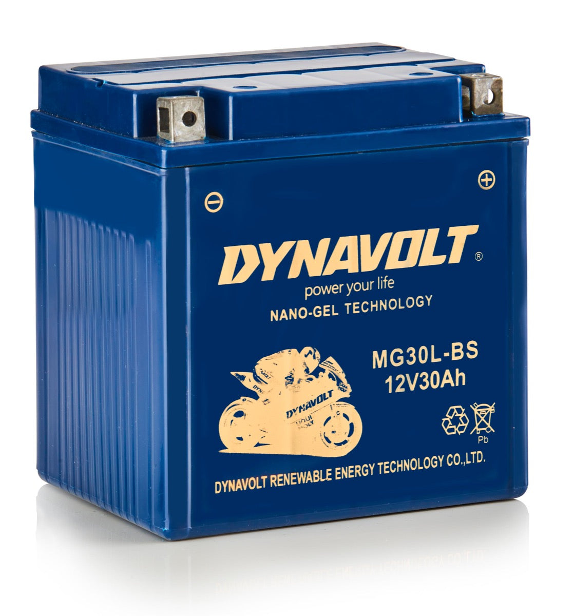 Dynavolt Battery MG30L-BS (YTX30L-BS)