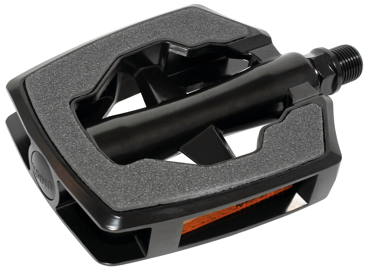 Marwi Pedal Set SP-890 Sandblockgrau Aluminium Gloss Schwarz