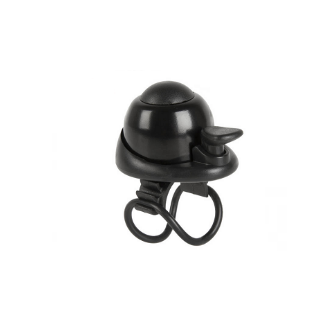 M-Wave Mini Bel, Black with rubber ring