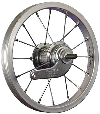 Roue arrière HZB 12 pouces Etro 203 Retirer l'axe fixe en aluminium en aluminium