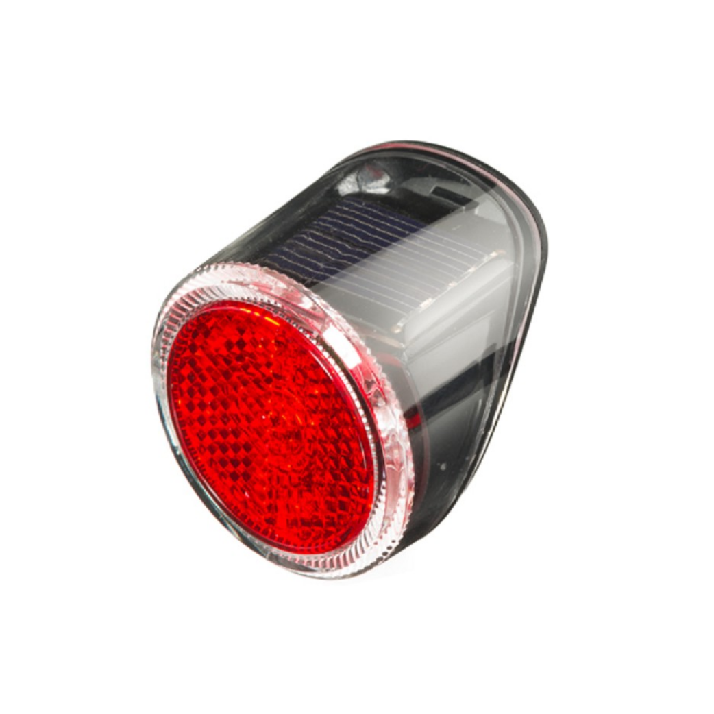 Bakre ljus LED Solar Energy Red Black