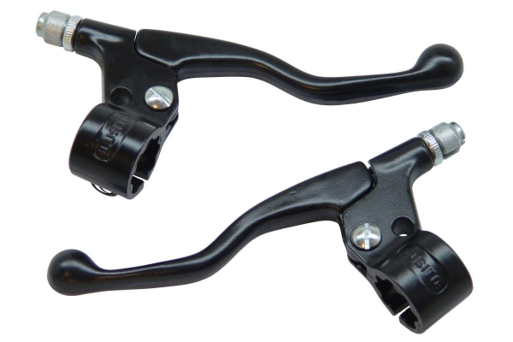 Lucia Brake Handle Set Black Short Left Højre