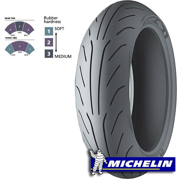 MICHELIN TIRE EXTÉRIEUR 120 70-13 Power Pure