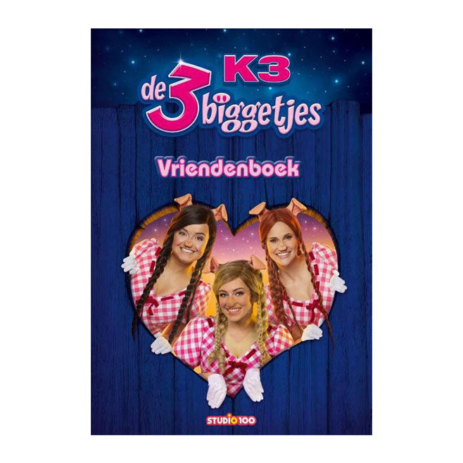 Studio 100 Vriendenboek De 3 Biggetjes