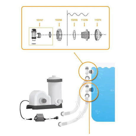 Intex Afdichtrubber voor 38mm aansluiting