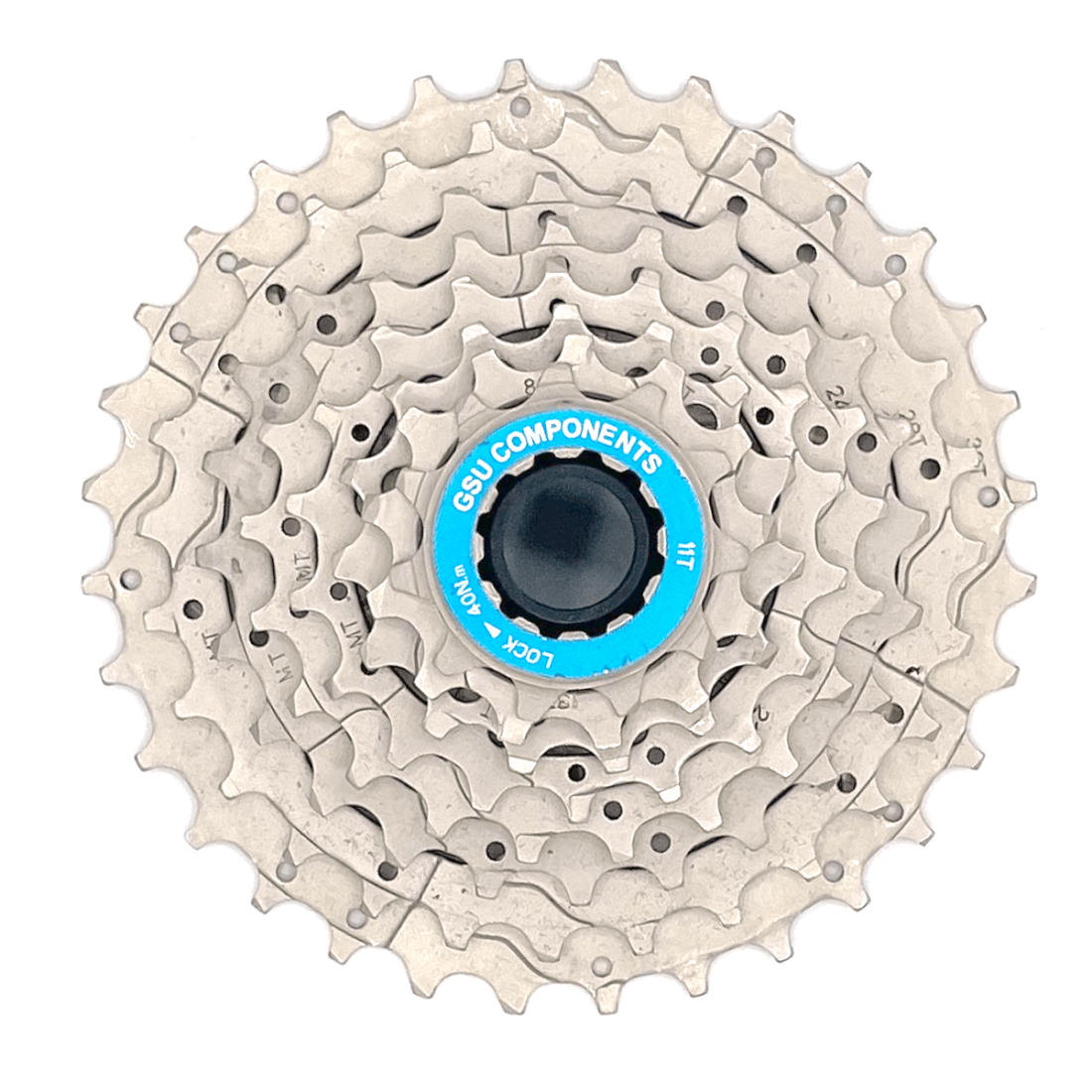 Gsu Cassette 8-speed 11-28 tands zilver