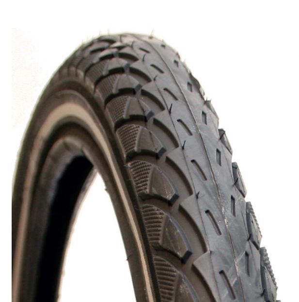 Deli Tire VoorvorkDeli 24x1.75 47-507 zwart reflectie