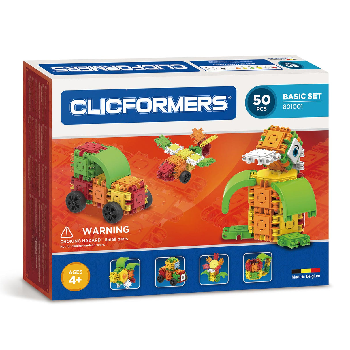 Clicformers basic set, 50dlg.