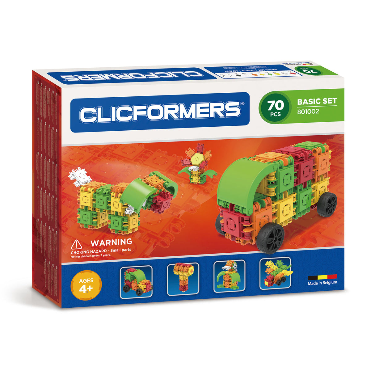 Clicformers basic set, 70dlg.