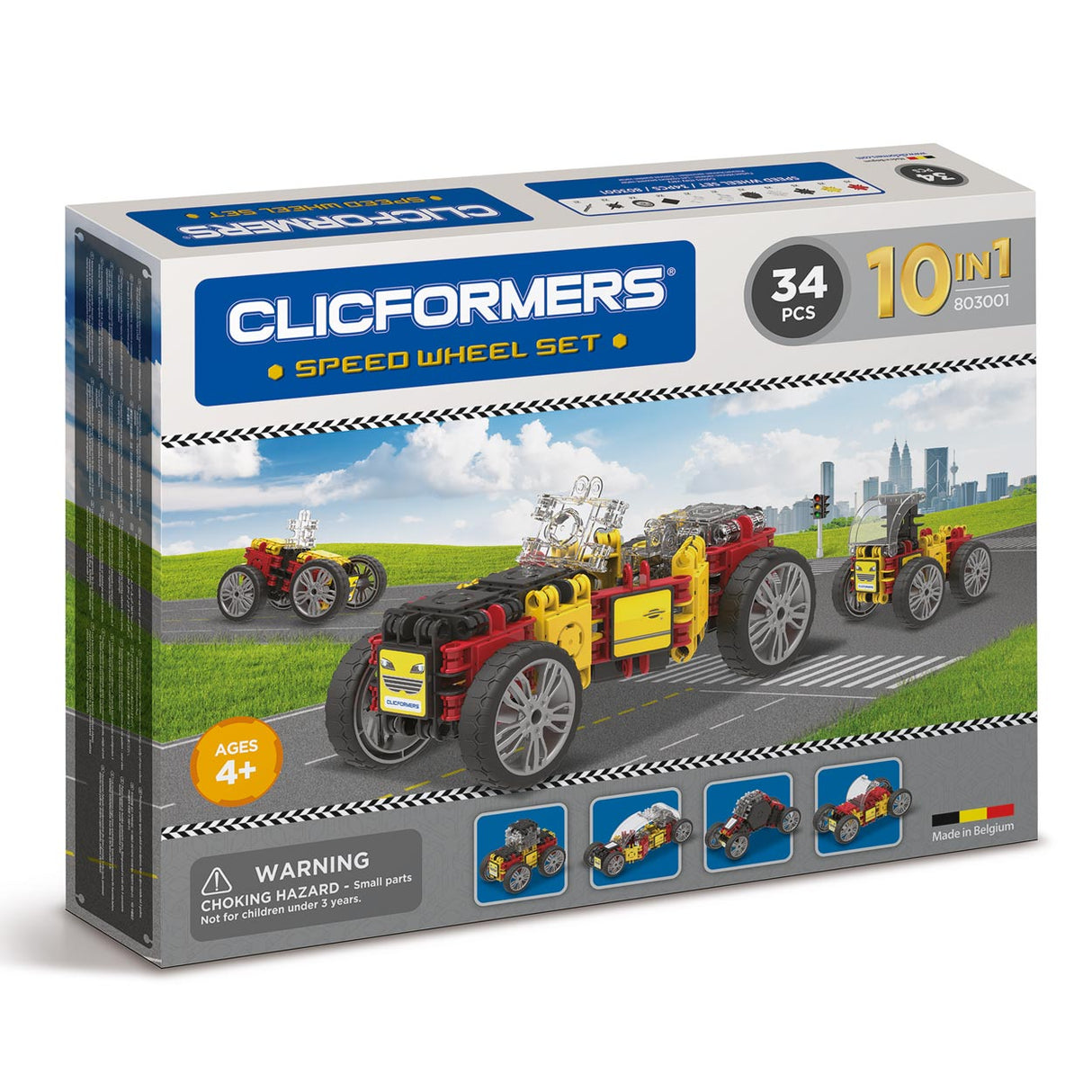 Clicformers Racewagen Set