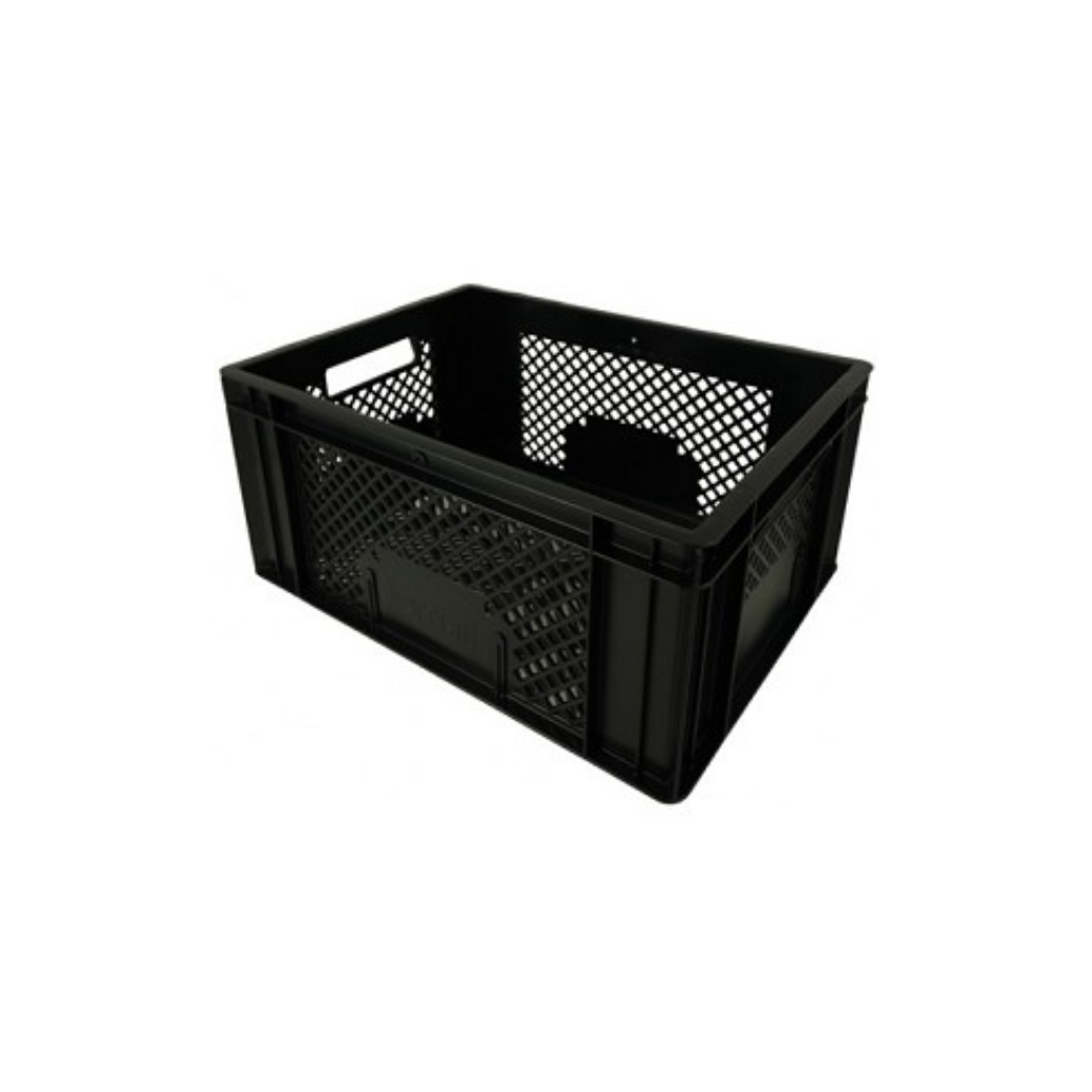 Hi-Point Bicycle Crate Plastic 18 Liter Black