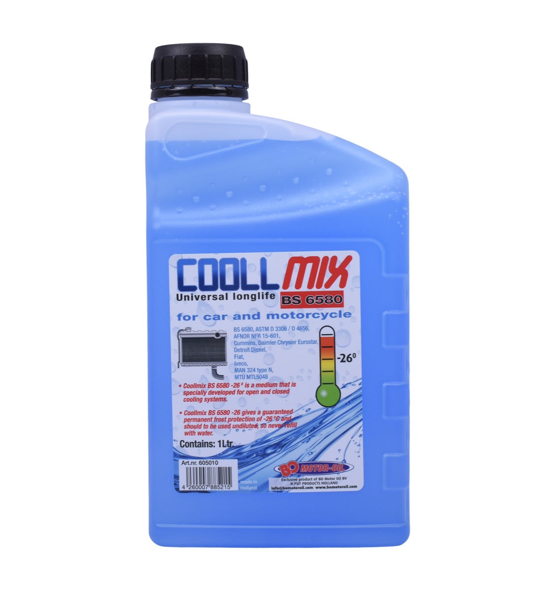 Bo Motor Oil Coolant BO Coolmix -26c (1L)