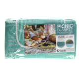 Foto turchese coperta da picnic