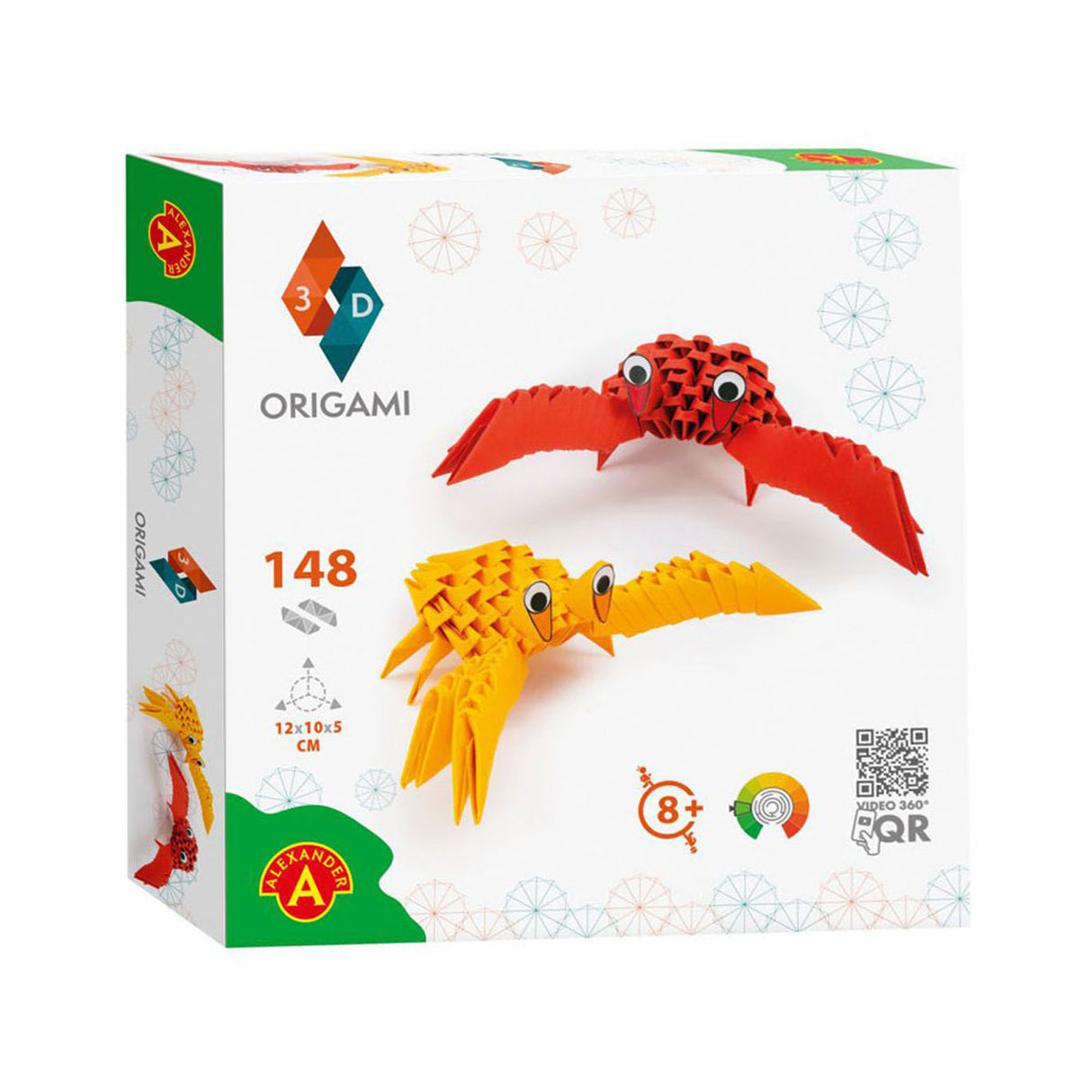 Wielt Orightami 3d Kabben, 148dl.