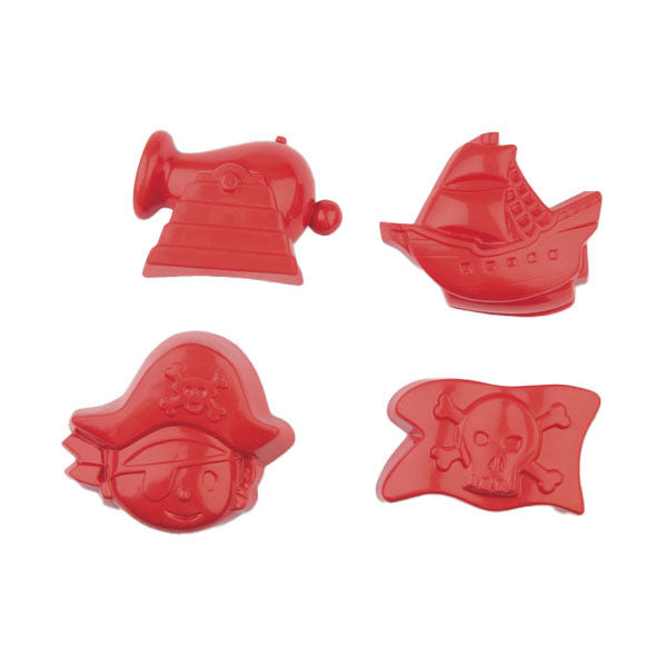 Androni sand shape set pirate, 4dlg.