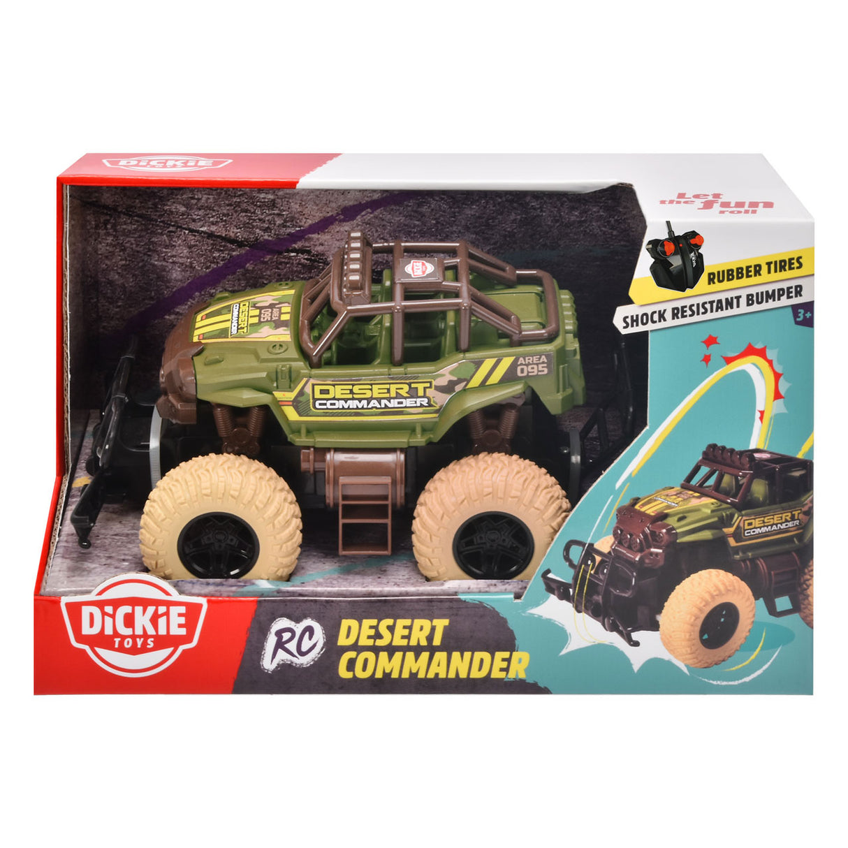 Dickie RC Desert Commander Shranjevalni avtomobil