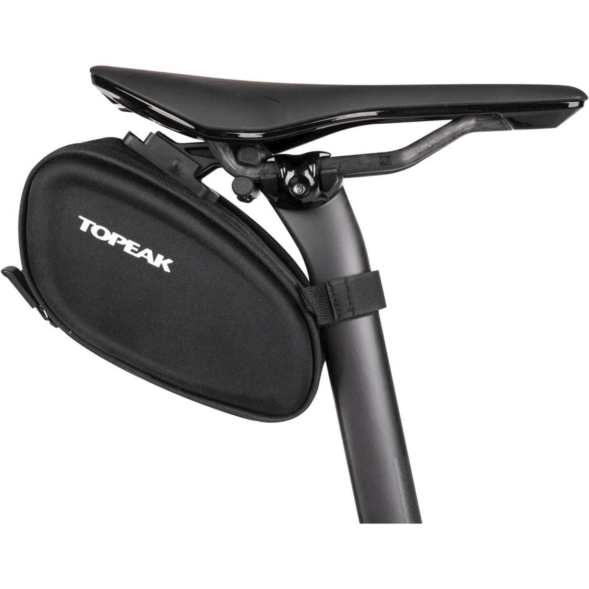 Topeak Zadeltas Sidekick Medium, zwart, polyester, waterafstotend, 0,7L, fietsaccessoire