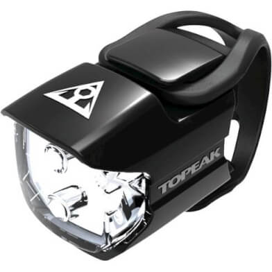 Topeak Koplamp Whitelite Race batterij zwart