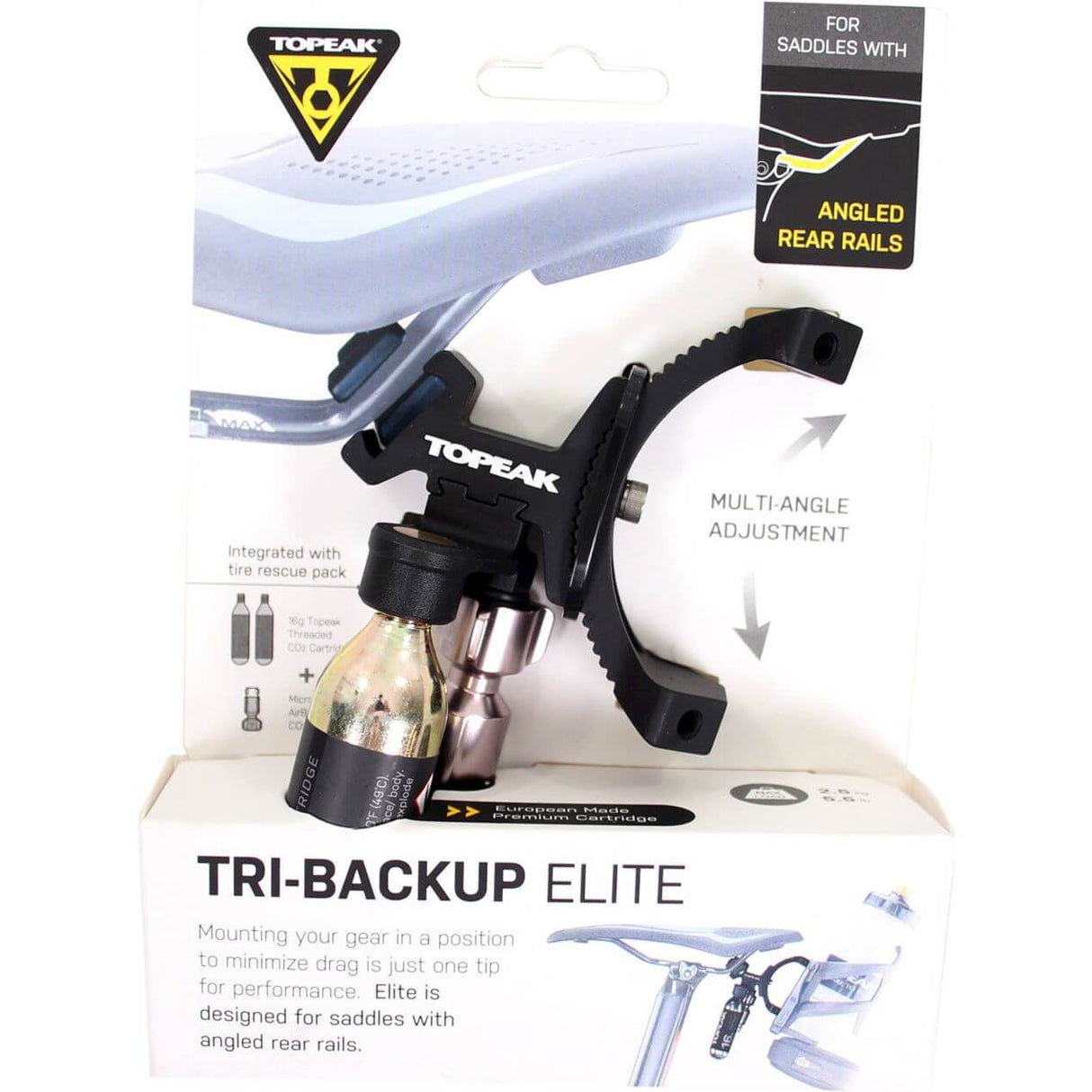 Topeak Bidone Holder potwierdzenie Tri-Backup Elite