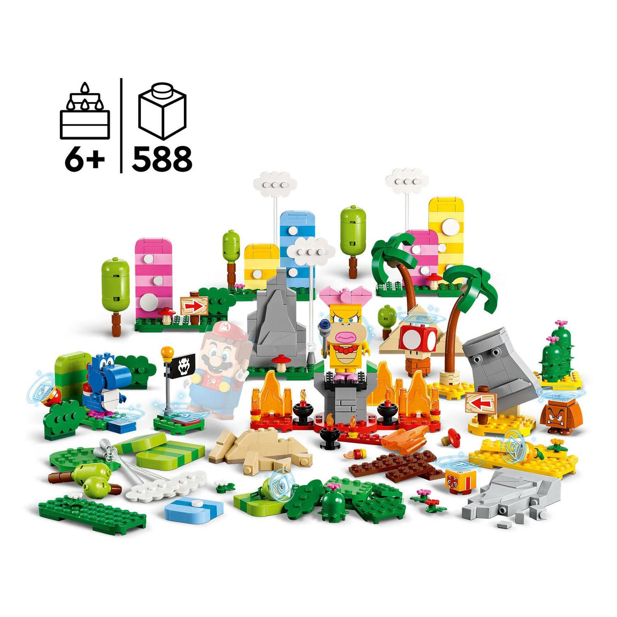 Lego LEGO Super Mario 71418 Makersset: Creatieve Gereedschapskist