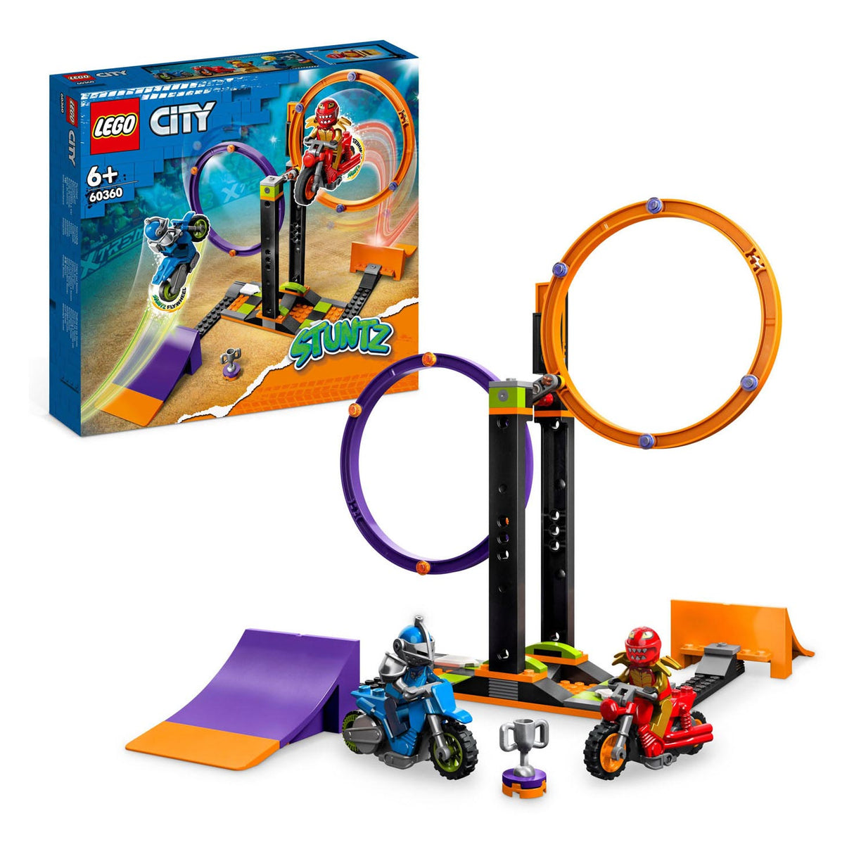 LEGO LEGO CITY 60360 Spinning Stunt challenge