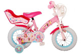 Disney Princess Children's Bicycle - Girls - 12 pollici - Pink - Frani a due mani