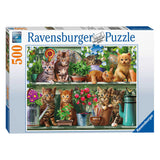 Ravensburger puslespil killinger i Rack 500st.