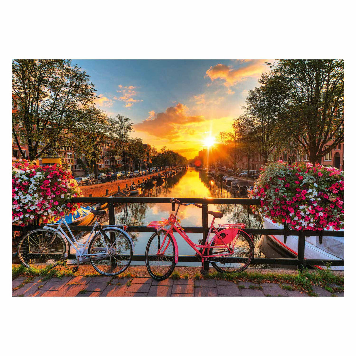 Ravensburger Puzzle Cykling i Amsterdam, 1000st.