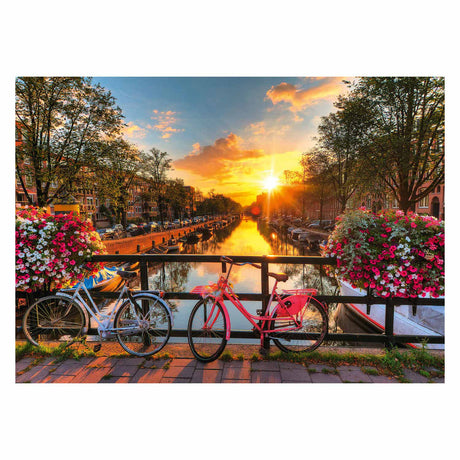 Ravensburger Puzzle Cycling en Amsterdam, 1000.