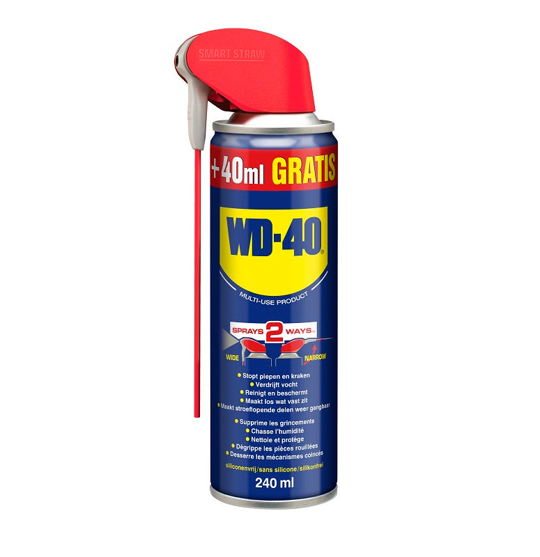 WD40 Multispray with spray piece BR13D 240 ml