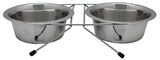 Happy Pet Food Bowl Doppel mit Chassis