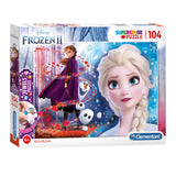 Clementoni Jewels Puzzle Frozen 2, 104st.