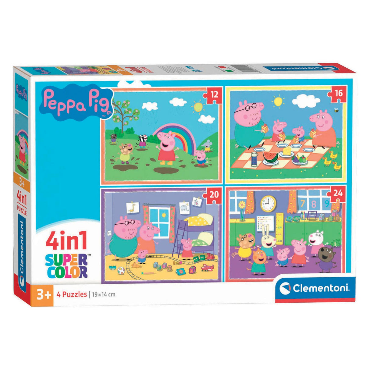 Clementoni 4in1 Puzzel Peppa Pig