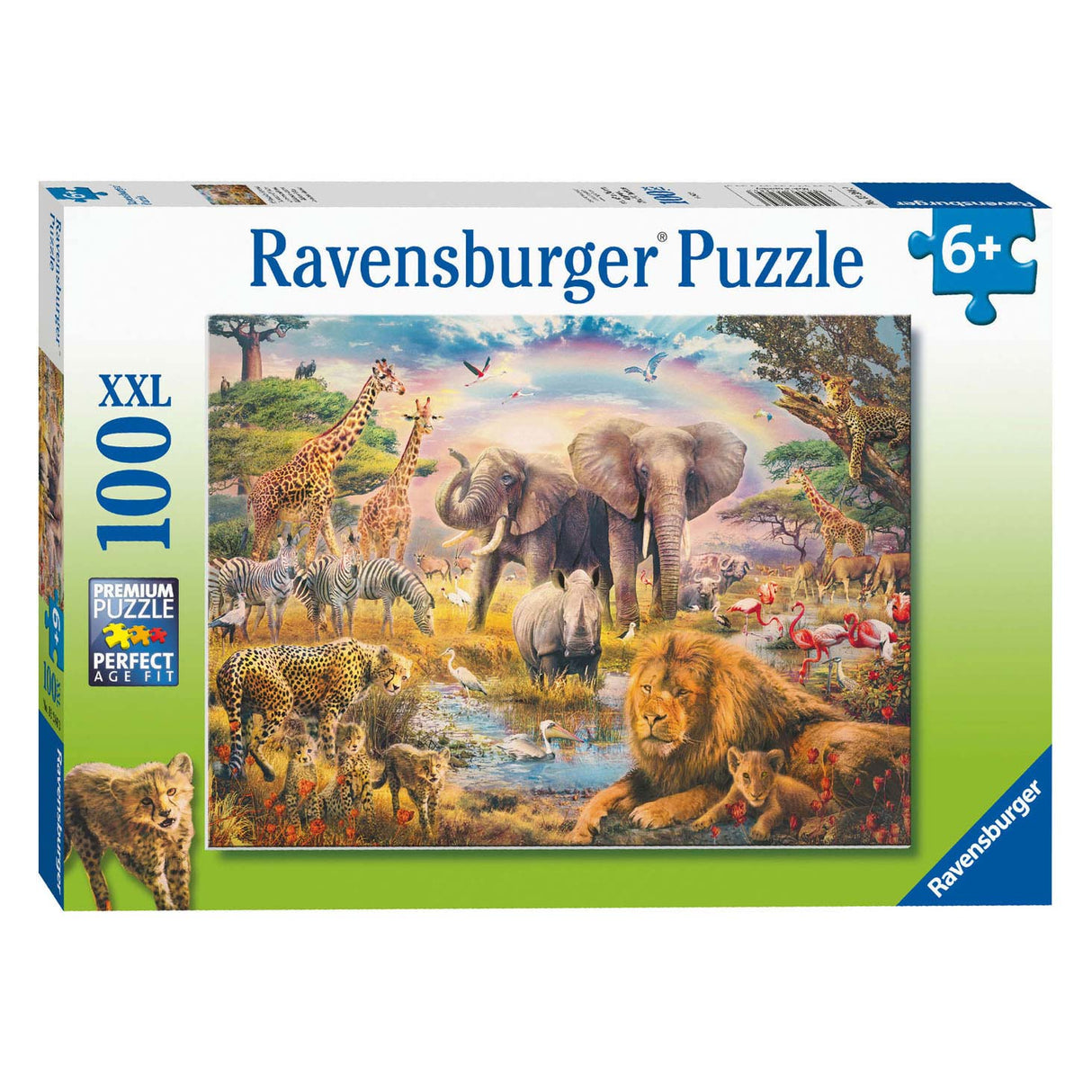 Ravensburger Afrikanische Savannah Puzzle, 100.. Xxl