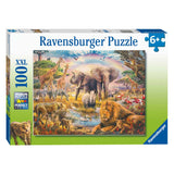 Ravensburger African savannah jigsaw puzzle, 100th. XXL