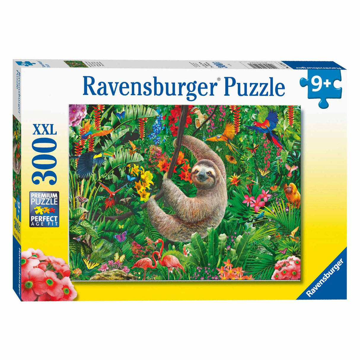 Ravensburger cute sloth jigsaw puzzle, 300st.