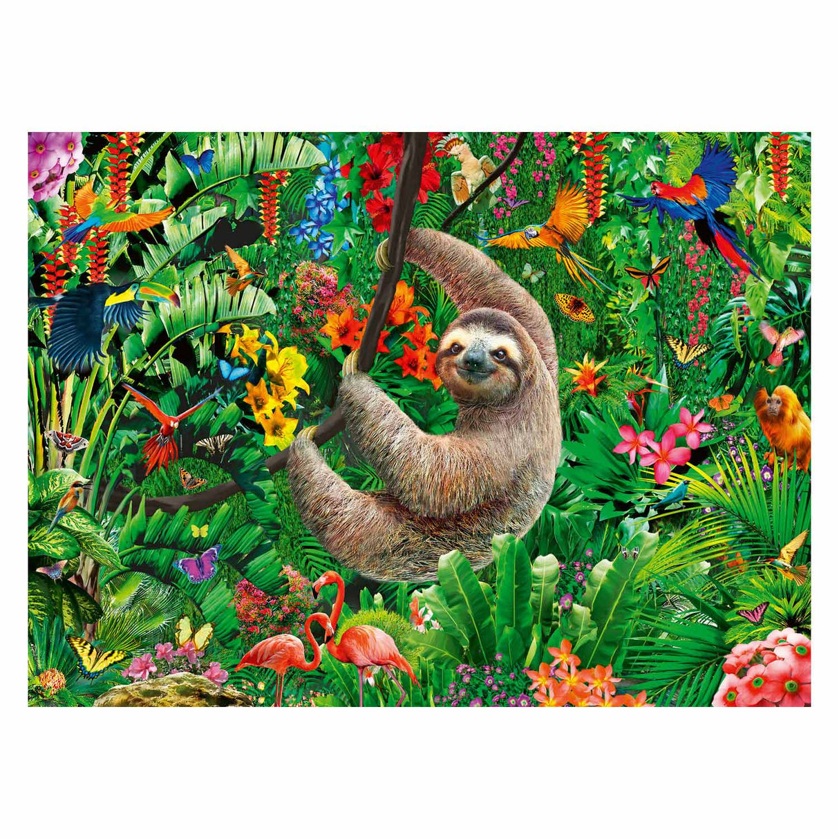 Ravensburger urocza puzzle lenistwa, 300st.