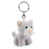 Nici Pluchen Keychain Kat Vous êtes le meilleur en boîte cadeau, 6cm