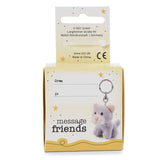 Nici Pluchen Keychain Kat Du bist der beste in der Geschenkbox, 6 cm