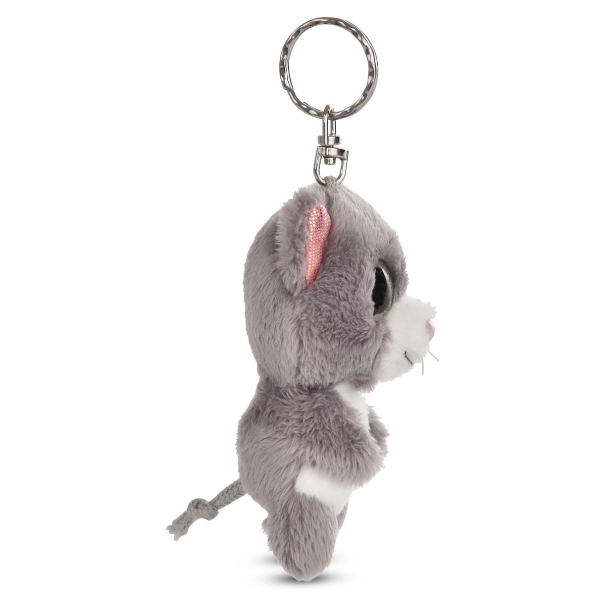 Nici Glubschis Pluchen Keychain Kat Gray Felinja, 9 cm