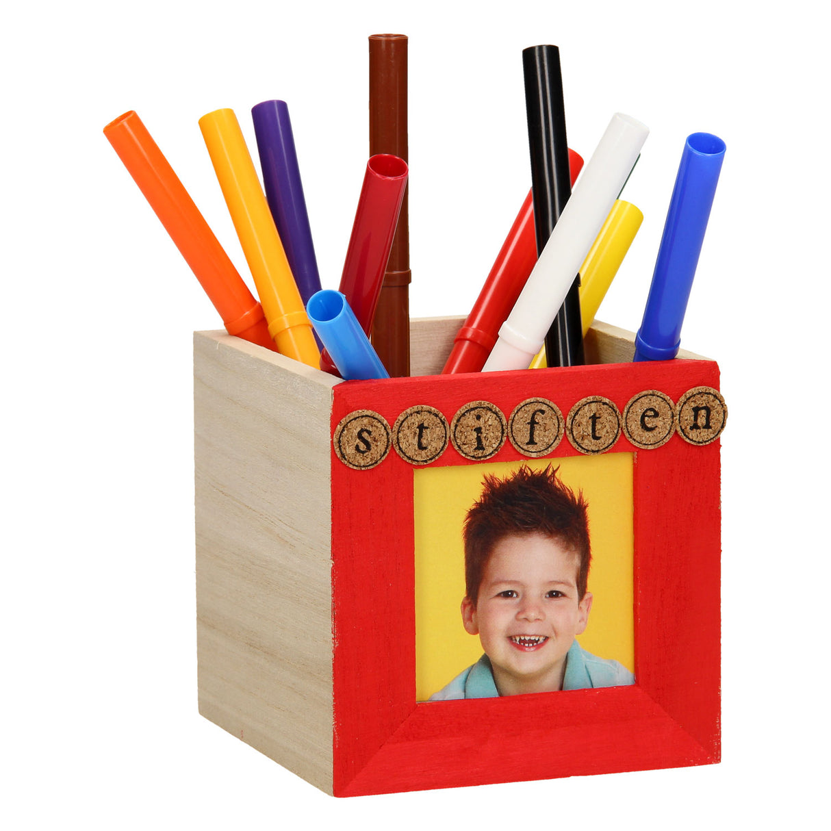 Playwood Decorate your own wooden pen box (photo frame)