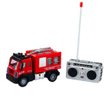 Johntoy RC Brandweerauto Rood 1:64