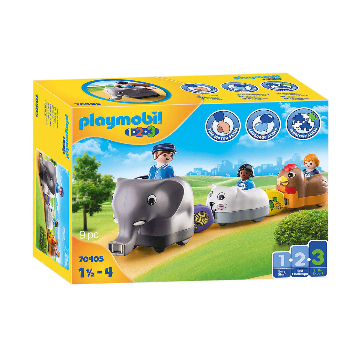 Playmobil 1.2.3. Train per animali 70405