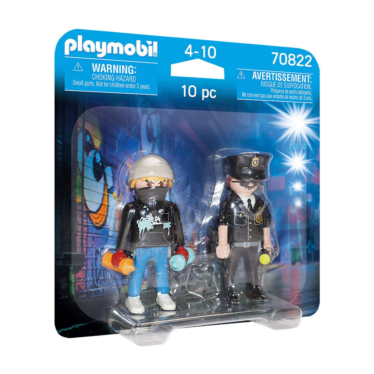 Agent policji w Playmobil City Duopack i Sproeier 70822