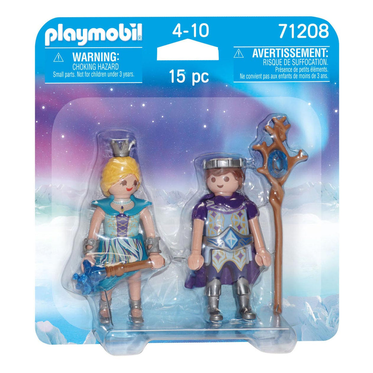 Playmobil Duopack Ijsprinses en Ijsprins 71208