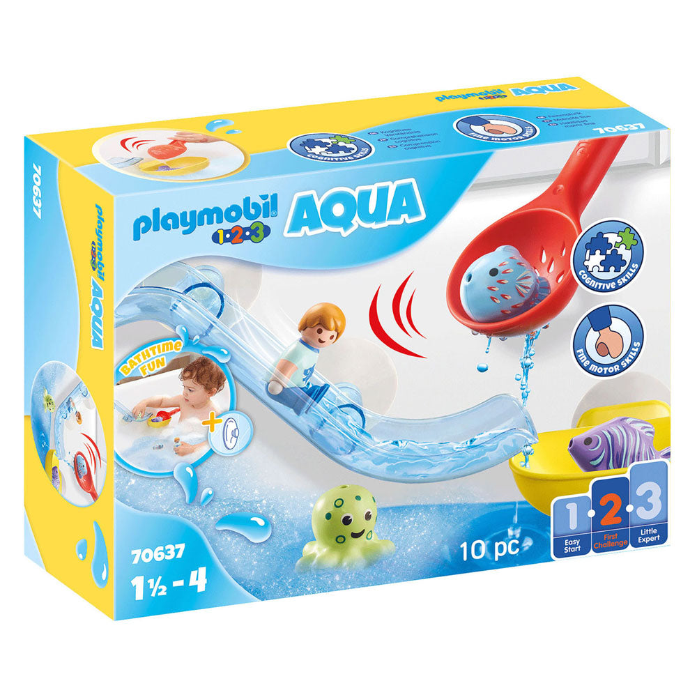 Playmobil 1.2.3. Pesce divertimento con animali marini 70637